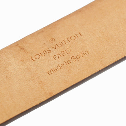 Louis Vuitton Ceinture Carre Belt Damier, Brown, Canvas, Belt