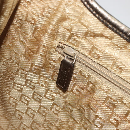 Gucci Web Jackie O Hobo Canvas, Gold, Canvas, Shoulder Bag