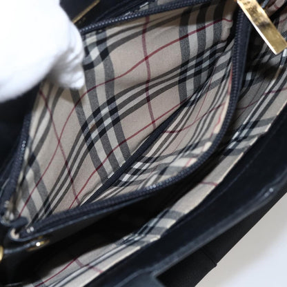 Burberry Vintage Leather, Black, Leather, Tote Bag