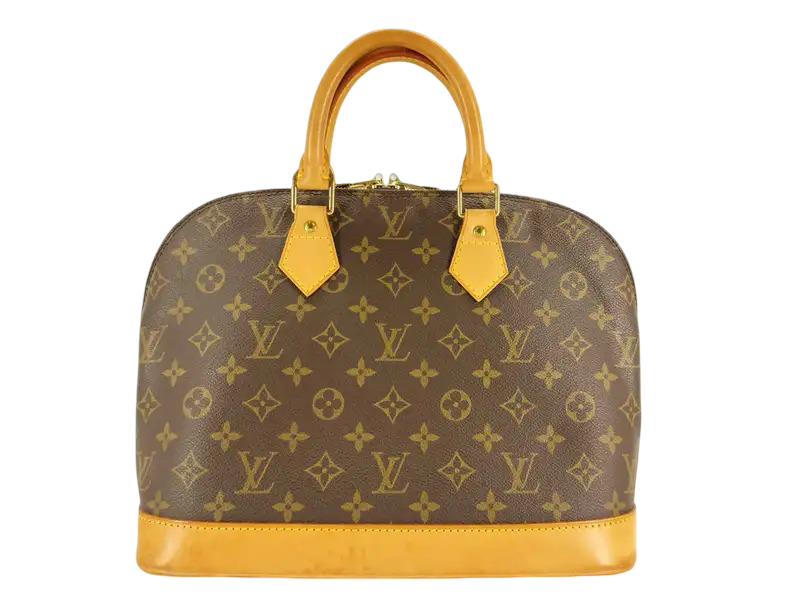 Louis Vuitton Alma Voyage Monogram Canvas, Brown, Leather, Handbag