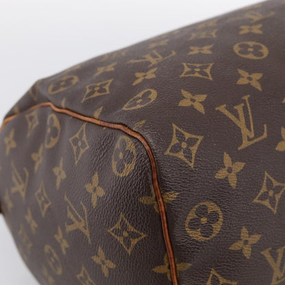 Louis Vuitton Speedy Monogram Canvas, Brown, Canvas, Handbag