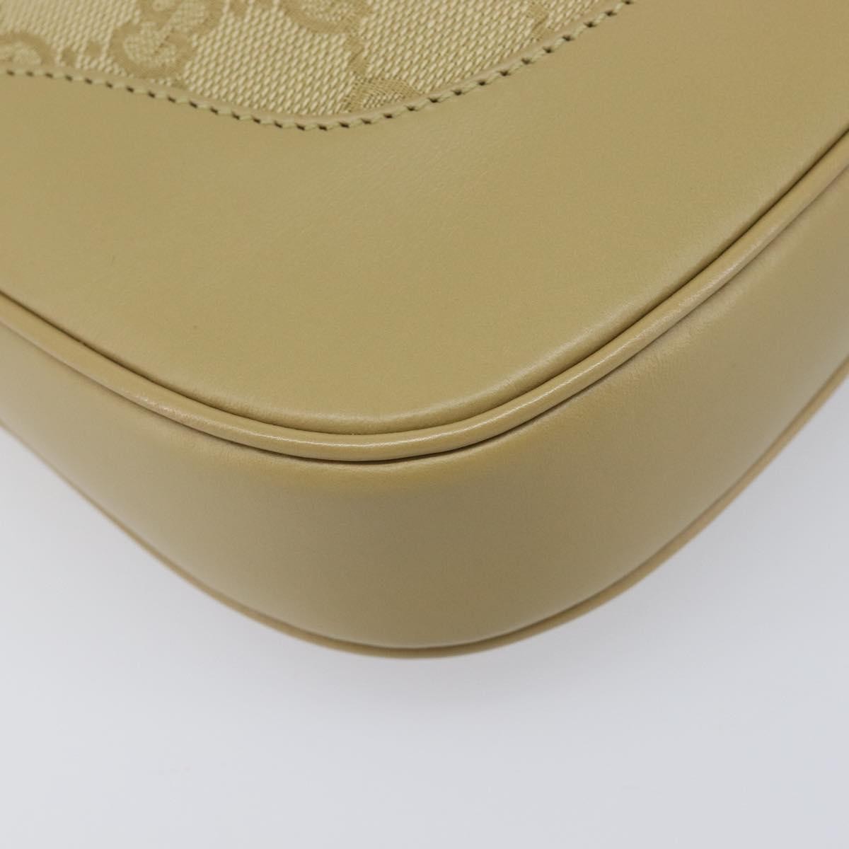 Gucci Jackie GG Canvas and Leather, Beige, Canvas, Tote Bag