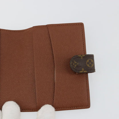 Louis Vuitton Agenda Cover Monogram Canvas, Brown, Canvas, Wallet