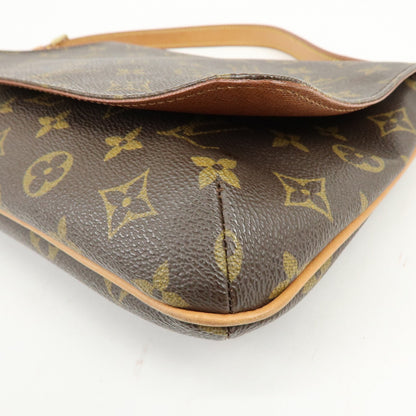 Louis Vuitton Musette Tango Monogram Canvas, Brown, Canvas, Shoulder Bag