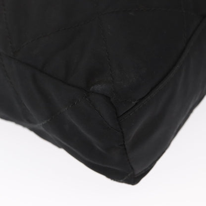 Prada Re-Edition 1995 Chain Tote Quilted Re-Nylon, Black, Nylon, Shoulder Bag