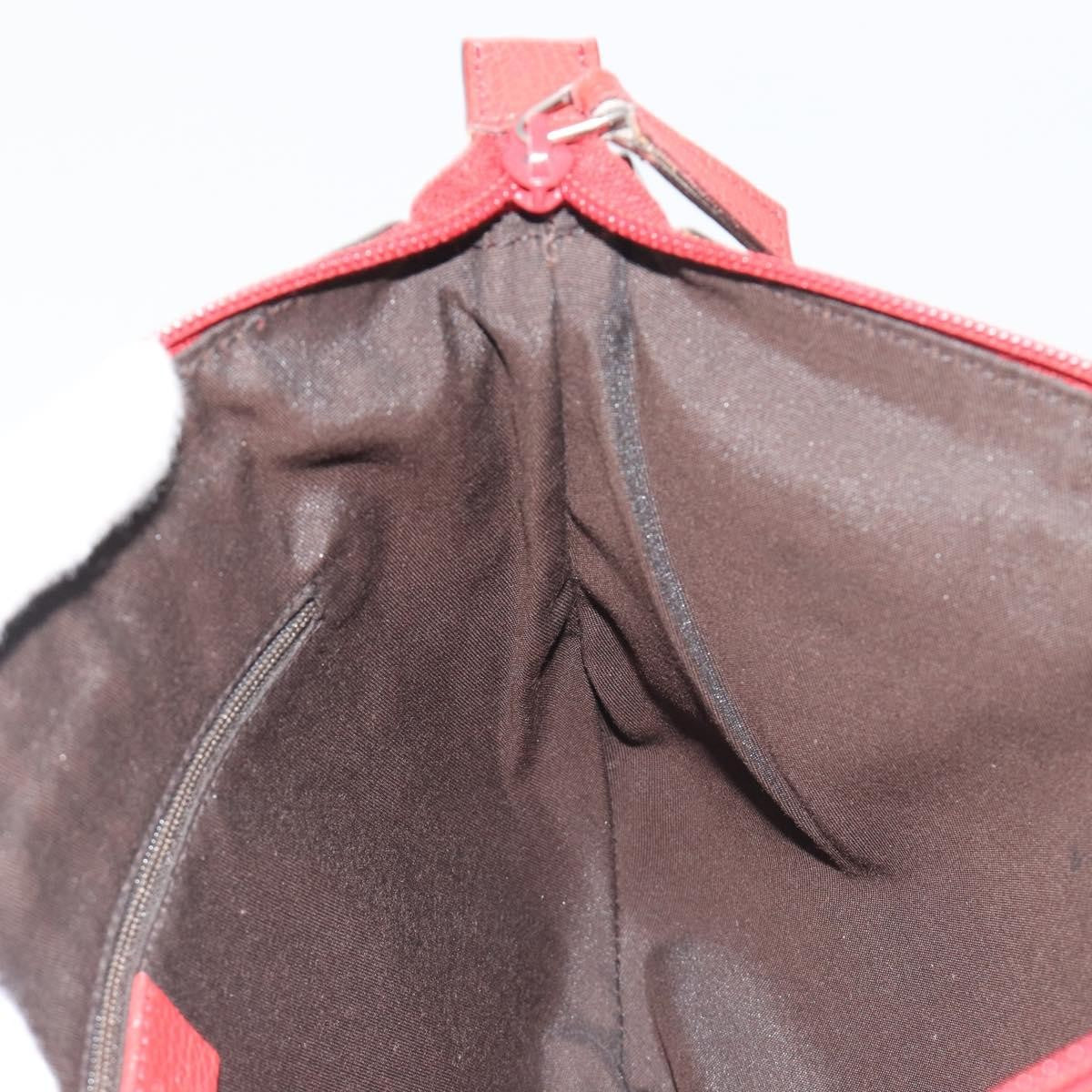 Gucci Abbey Leather, Red, Leather, Shoulder Bag
