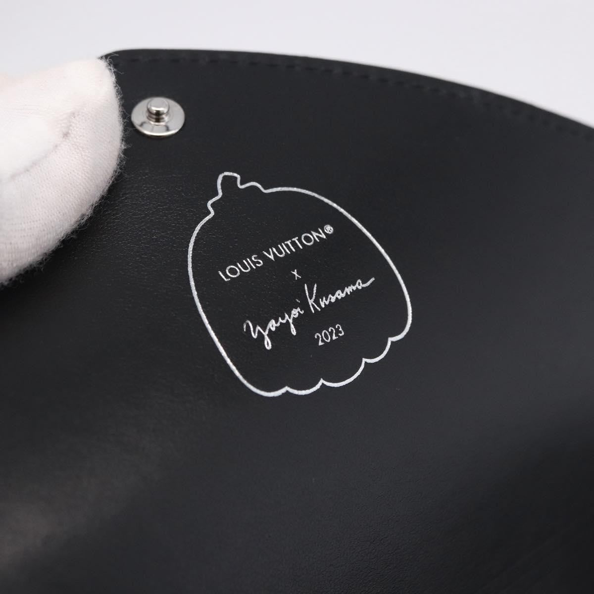 Louis Vuitton Kirigami Pochette Set Yayoi Kusama Infinity Dots Epi Leather, Black, Leather, Clutch