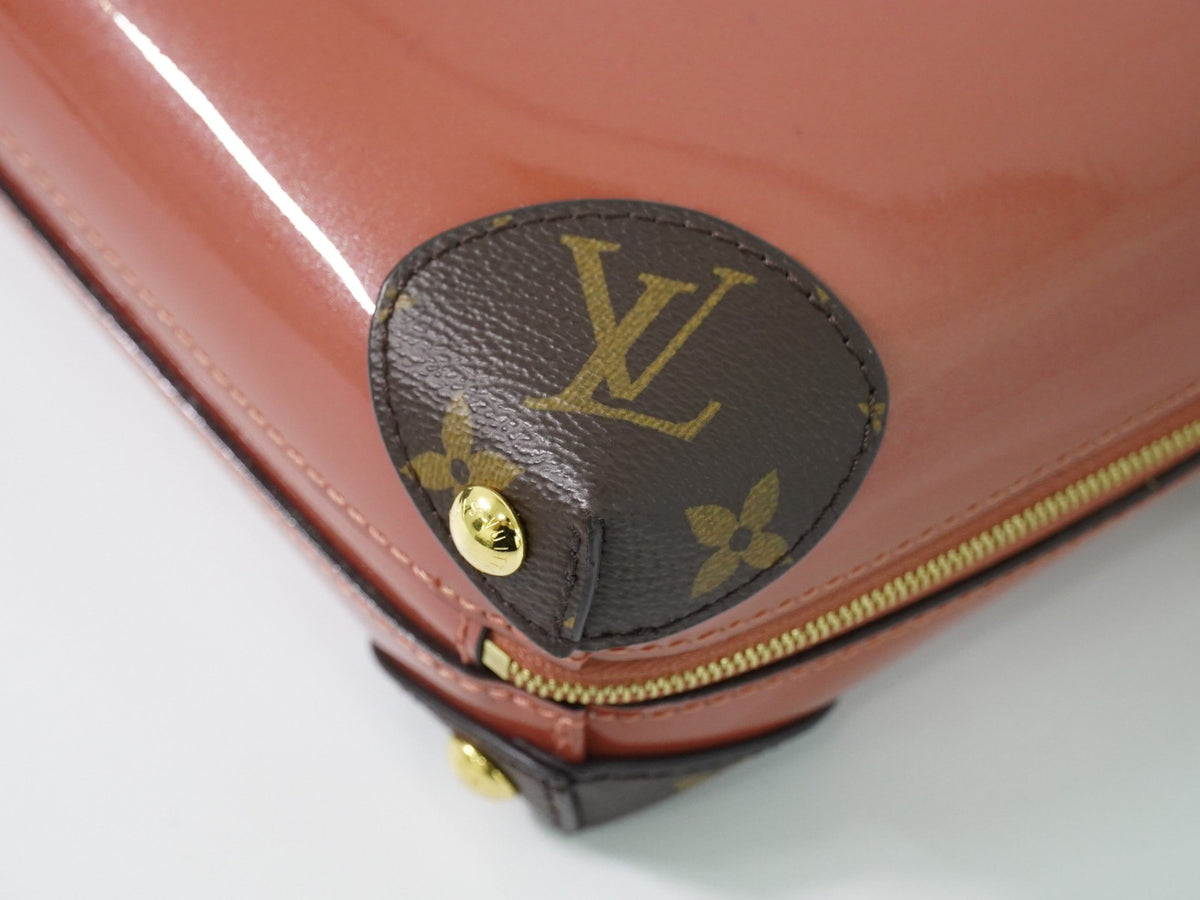 Louis Vuitton Venice Vernis with Monogram Canvas, Pink, Patent Leather, Shoulder Bag