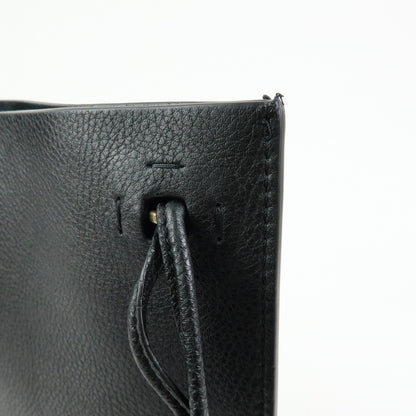 Valentino Garavani Vintage Leather, Black, Leather, Shoulder Bag
