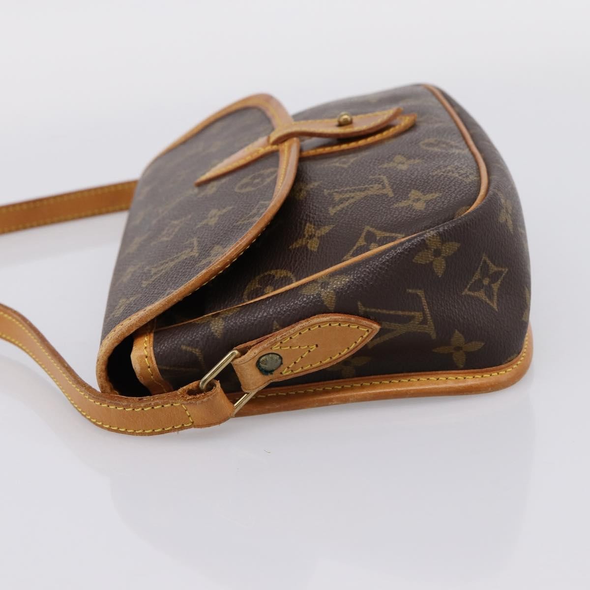 Louis Vuitton Sac Gibeciere Messenger Monogram Canvas, Brown, Canvas, Shoulder Bag