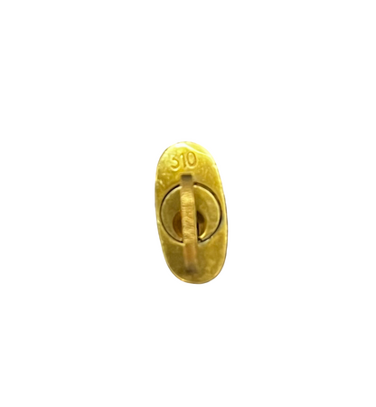 Louis Vuitton Padlock and Key Logo Metal, Gold, Metal, Charm