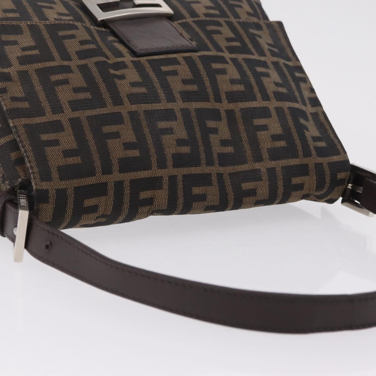 Fendi Zucchino Mamma Baguette Canvas, Multicolour, Canvas, Shoulder Bag