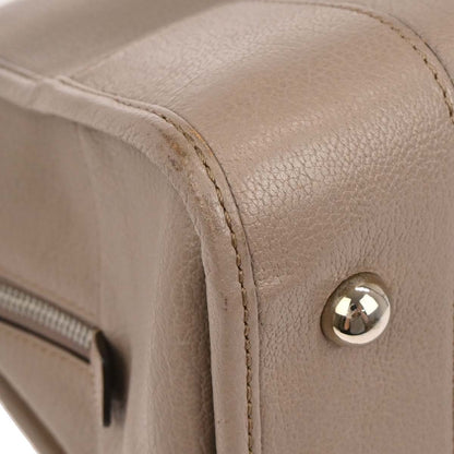 Loewe Amazona Leather, Beige, Leather, Handbag