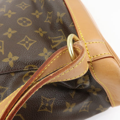 Louis Vuitton Vintage Montsouris Monogram Canvas, Brown, Canvas, Backpack