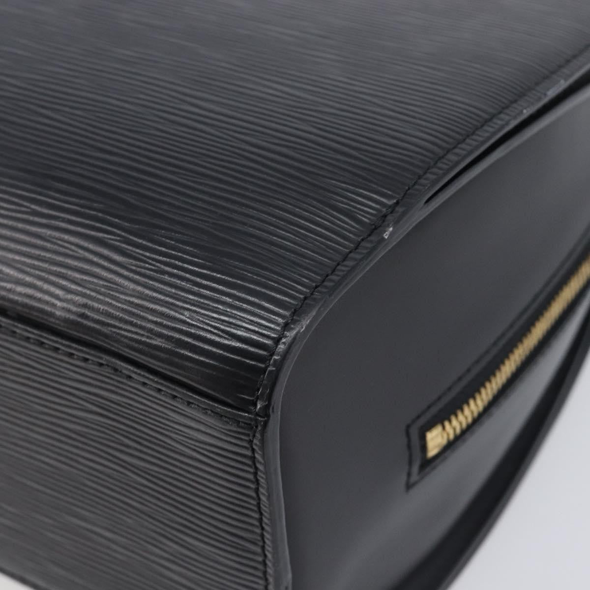 Louis Vuitton Pont Neuf Epi Leather, Black, Leather, Handbag