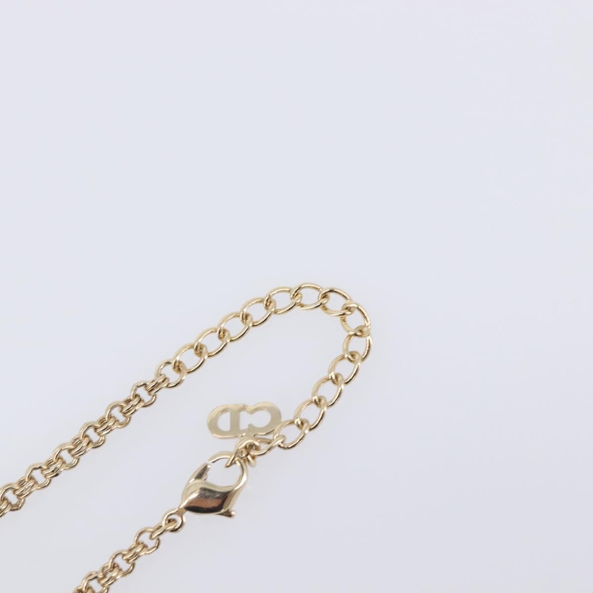 Christian Dior CD Logo Metal, Gold, Metal, Bracelet