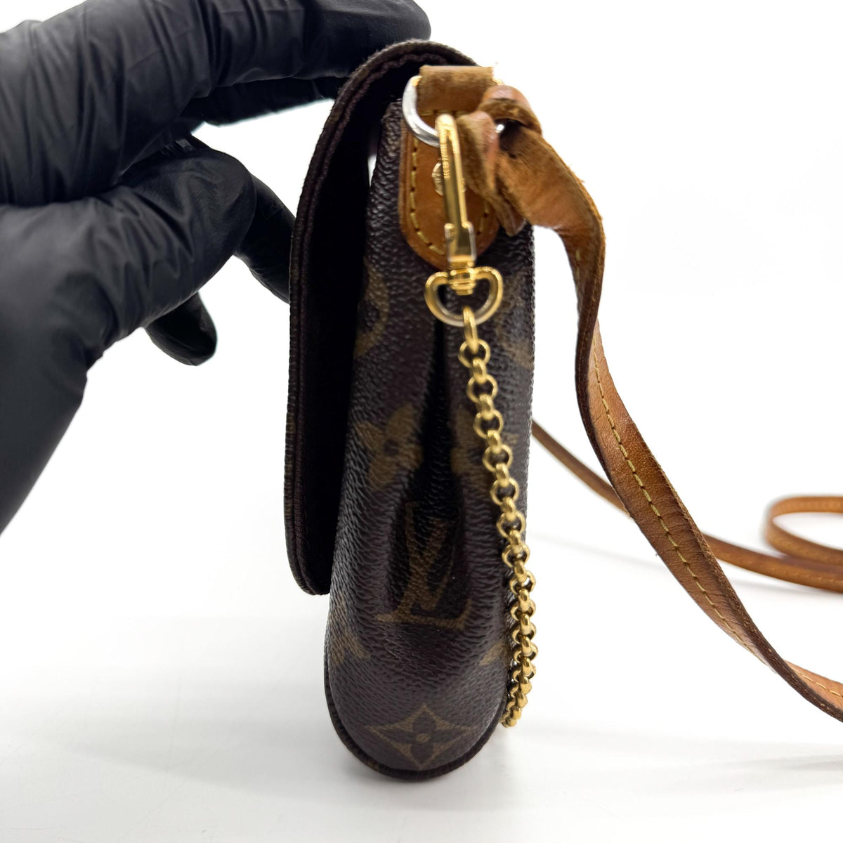 Louis Vuitton Favorite Monogram Canvas, Brown, Canvas, Handbag