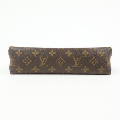 Louis Vuitton Saint Placide Monogram Canvas and Leather, Brown, Canvas, Handbag