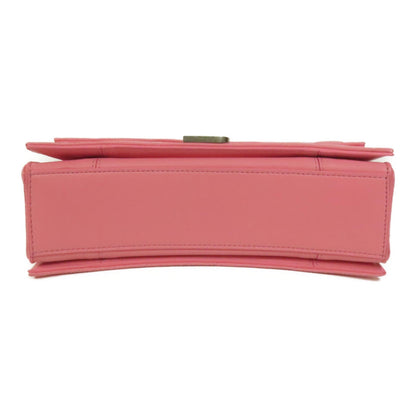 Balenciaga Hourglass Chain Crossbody Bag Leather, Pink, Leather, Crossbody Bag