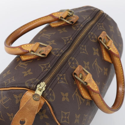 Louis Vuitton Speedy Monogram Canvas, Brown, Canvas, Handbag