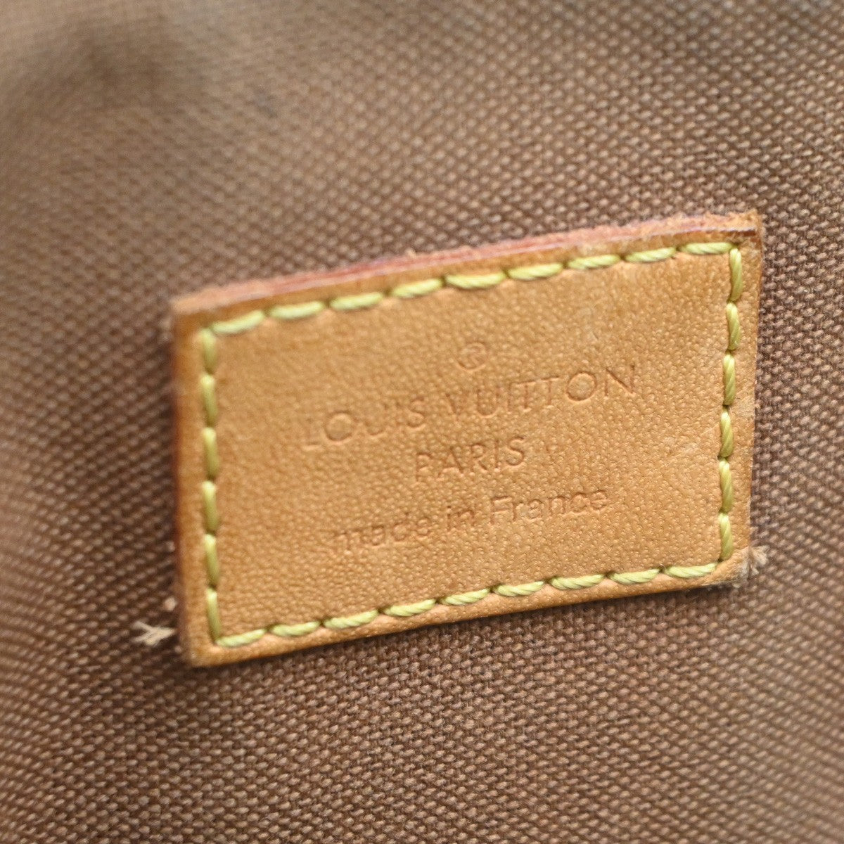 Louis Vuitton Tivoli Monogram Canvas, Brown, Canvas, Handbag