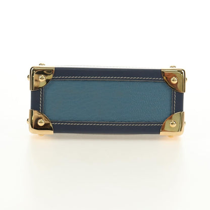 Louis Vuitton Porte-Monnaie Coin Purse Leather, Blue, Leather, Card Holder