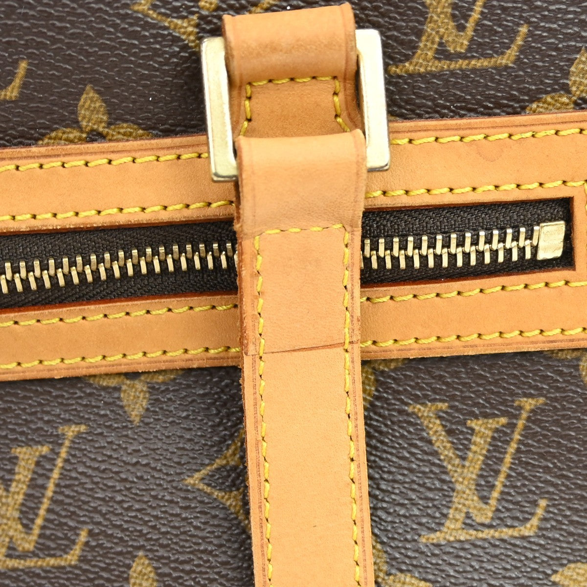 Louis Vuitton Cite Monogram Canvas, Brown, Canvas, Handbag