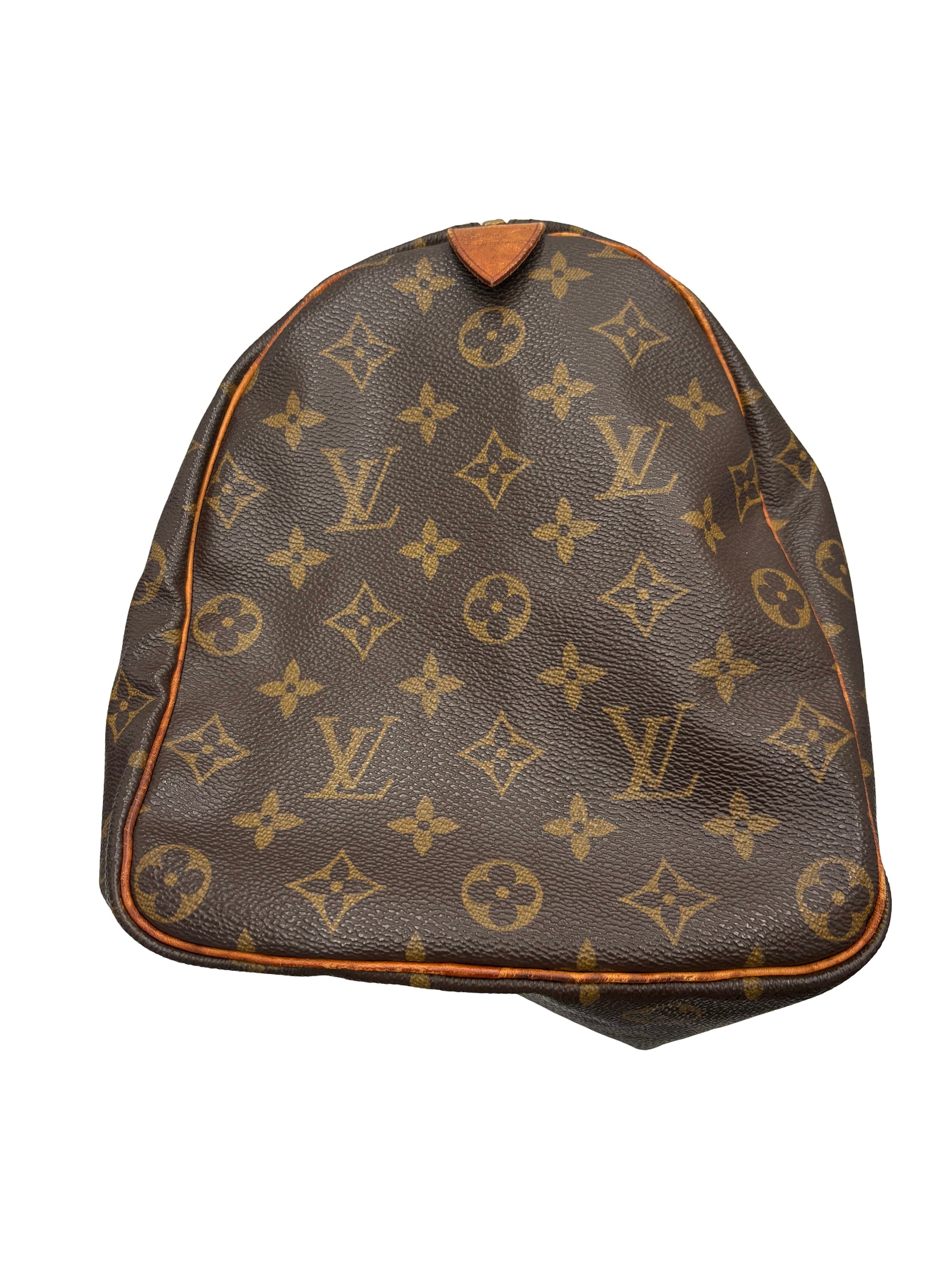 Louis Vuitton Speedy Monogram Canvas, Brown, Canvas, Handbag