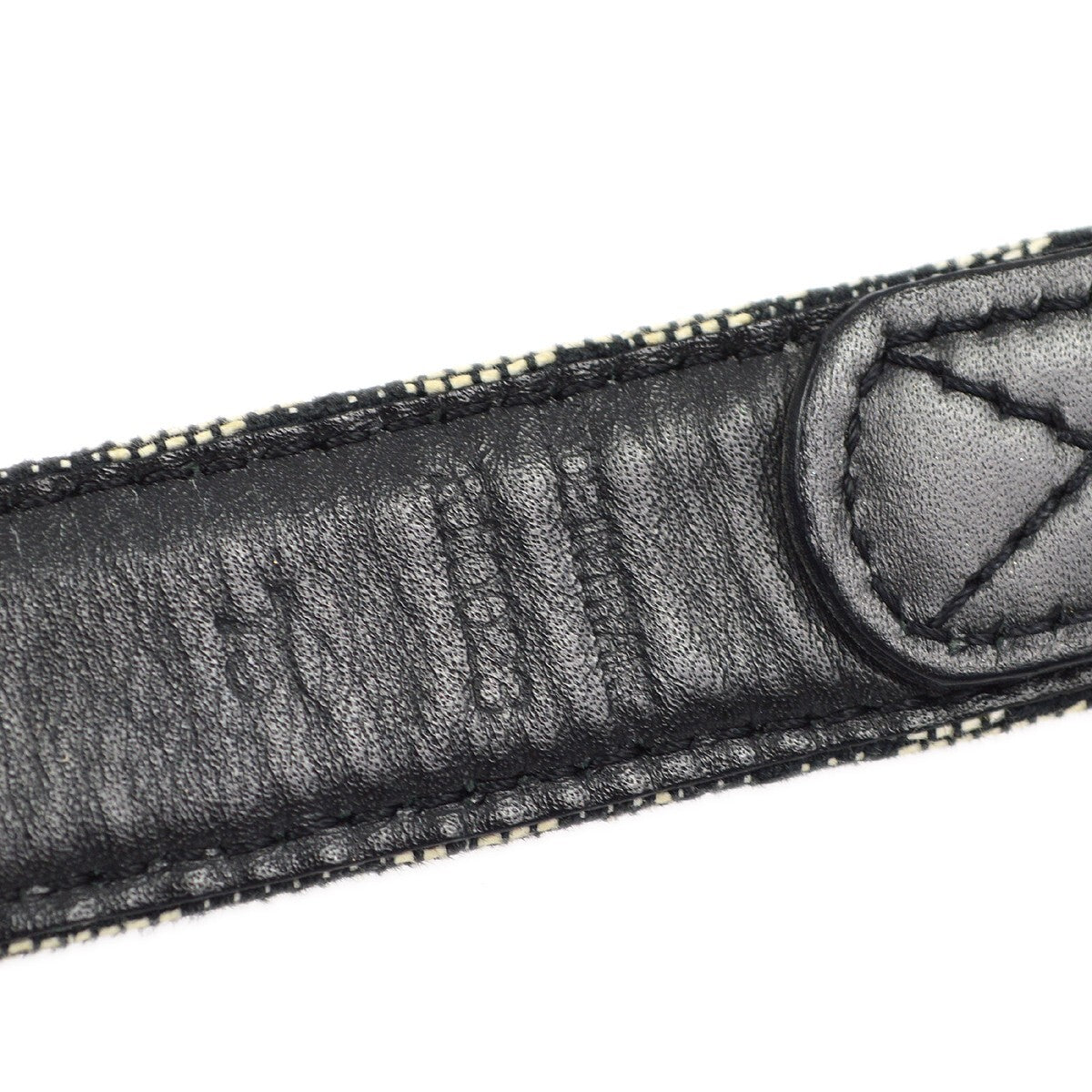 Christian Dior Vintage belt Canvas, Black, Canvas, Belt