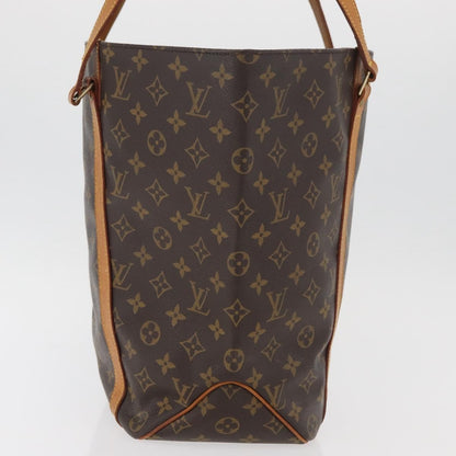 Louis Vuitton Shopping Sac Monogram Canvas, Brown, Canvas, Handbag