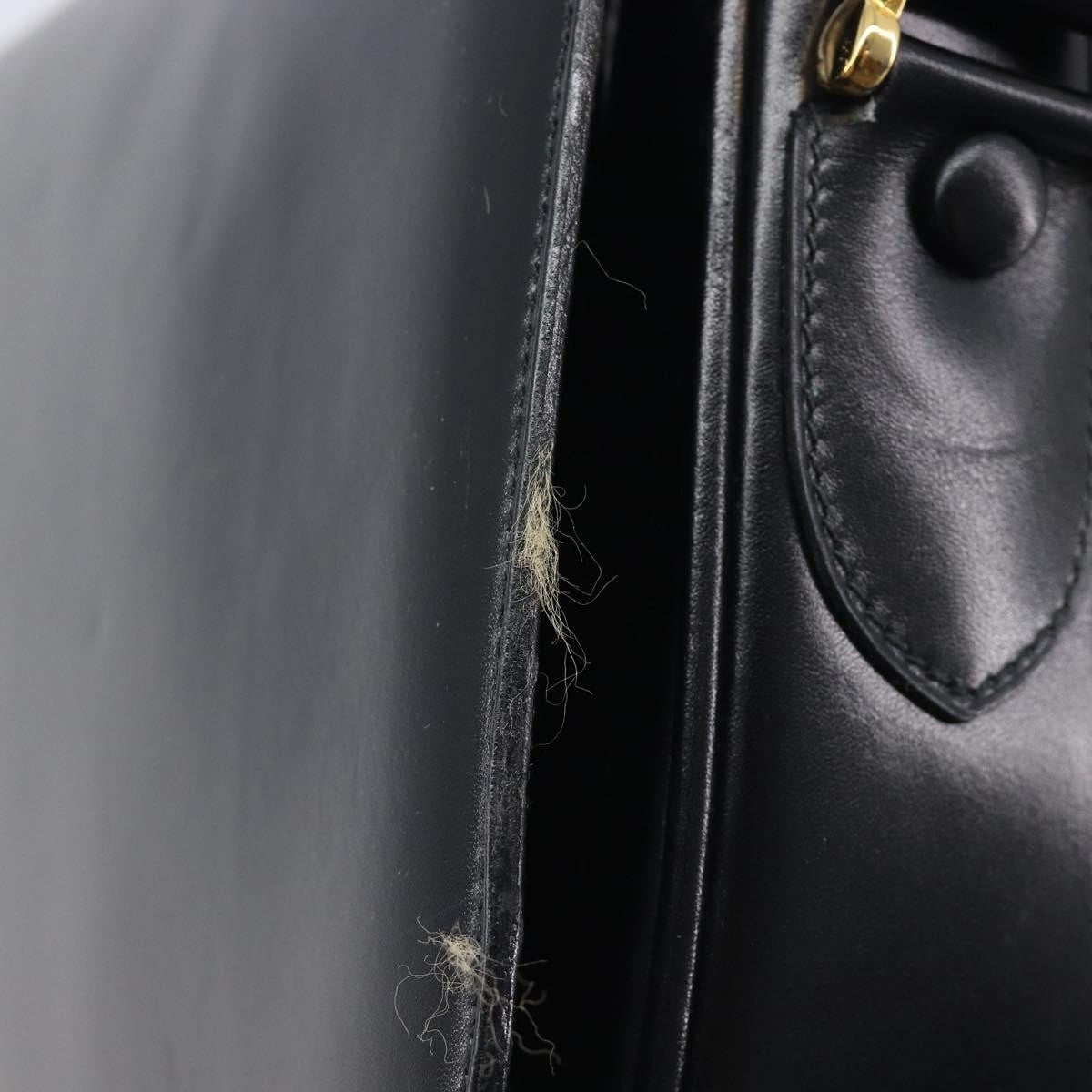 Celine Horse Carriage Leather, Black, Leather, Shoulder Bag