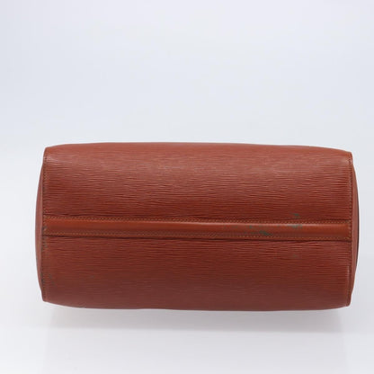 Louis Vuitton Speedy Epi Leather, Brown, Leather, Handbag