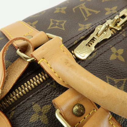 Louis Vuitton Keepall Bandouliere Monogram Canvas, Brown, Canvas, Travel Bag