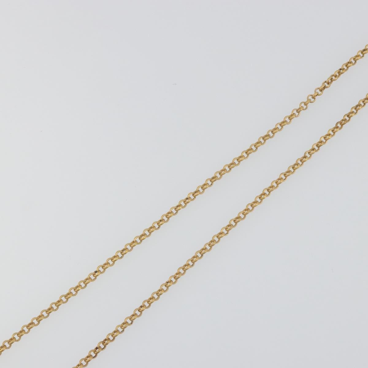 Chanel CC No.5 Perfume Bottle Pendant Metal, Gold, Metal, Necklace
