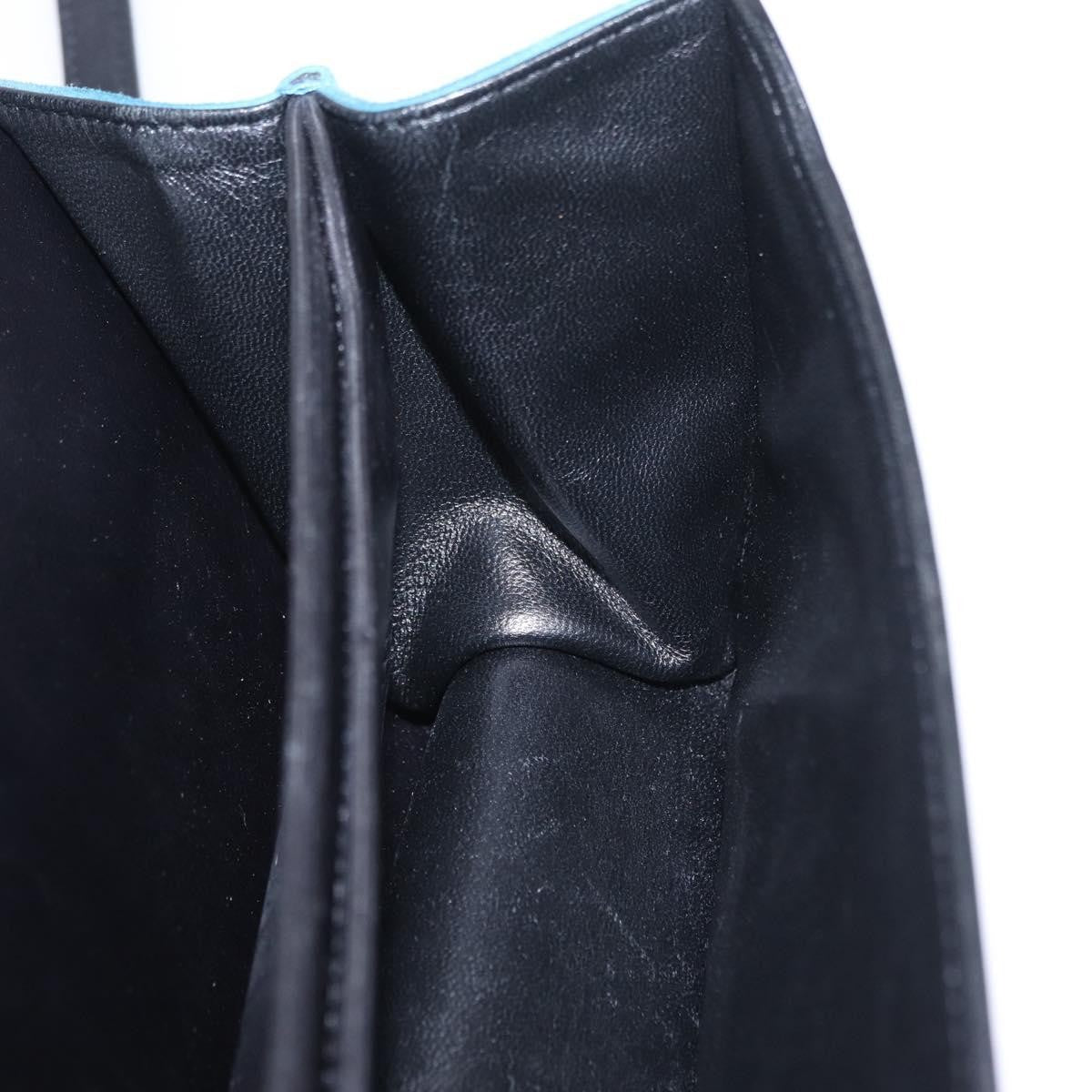 Loewe Barcelona Suede with Leather, Blue, Suede, Shoulder Bag