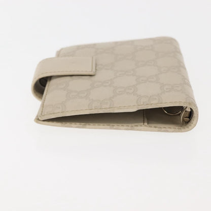 Gucci Ring Agenda Cover Guccissima Leather, Beige, Leather, Briefcase