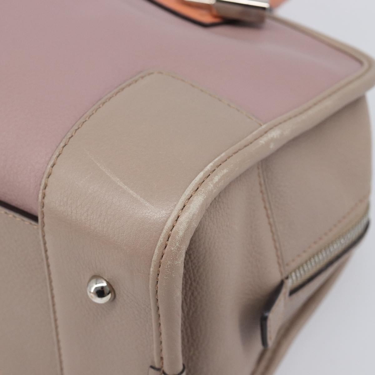 Loewe Amazona Leather, Pink, Leather, Handbag