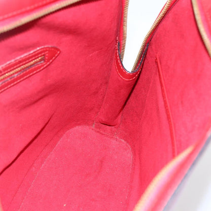 Louis Vuitton Lussac Epi Leather, Red, Leather, Shoulder Bag