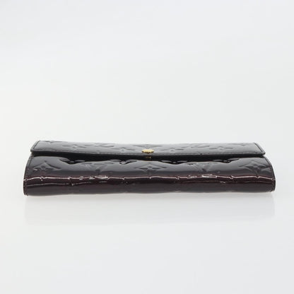 Louis Vuitton Sarah Monogram Vernis, Burgundy, Patent Leather, Clutch