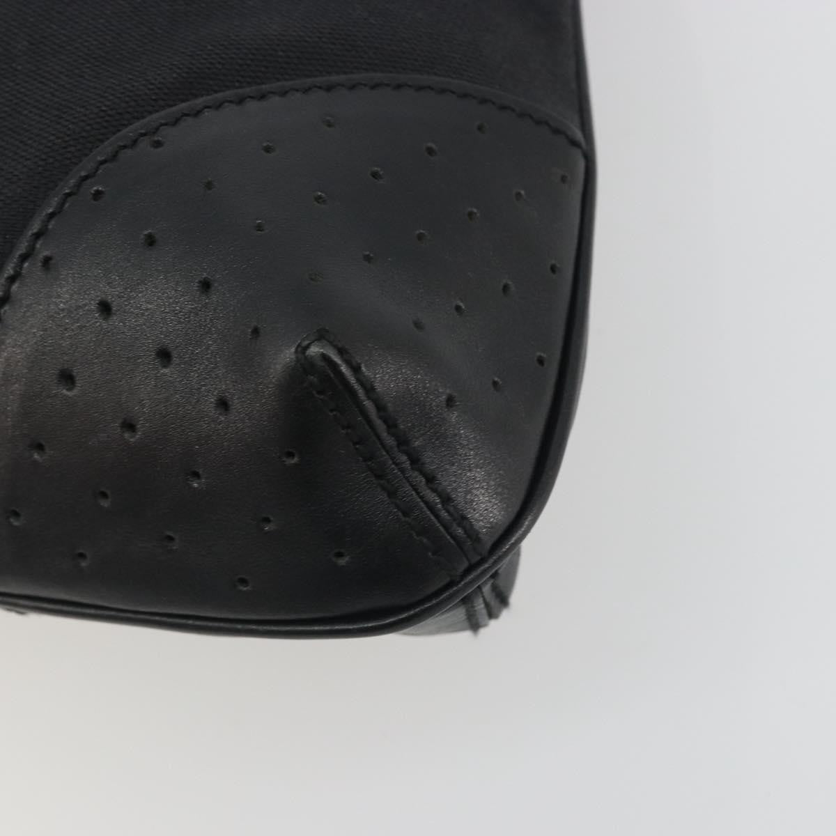 Gucci Reins Web Canvas, Black, Canvas, Shoulder Bag