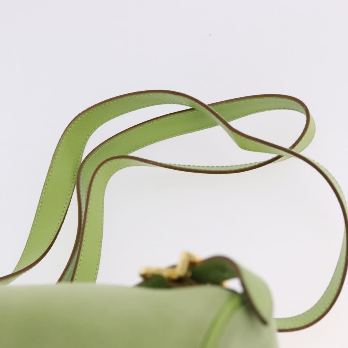 Salvatore Ferragamo Gancini Suede, Green, Suede, Backpack