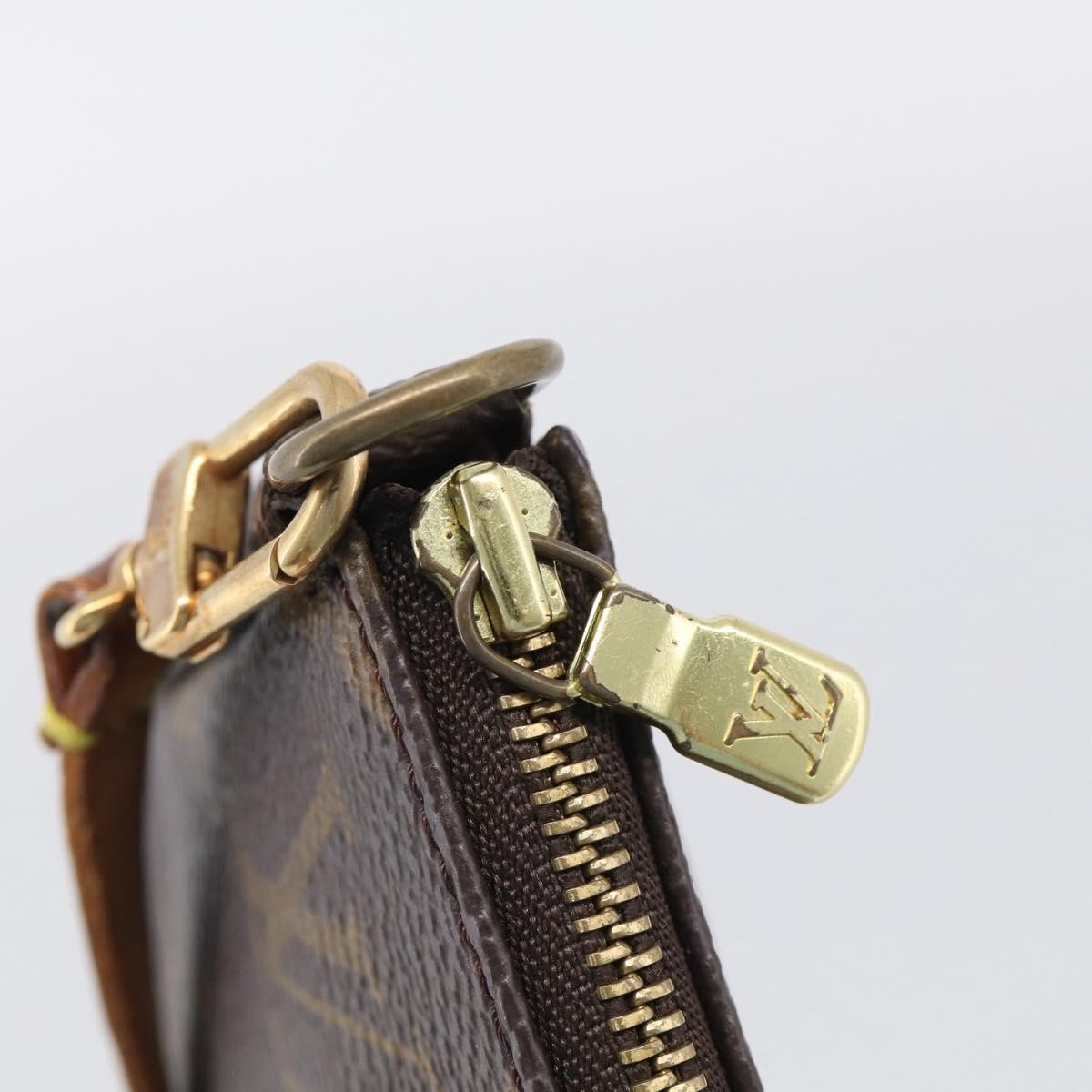 Louis Vuitton Pochette Accessoires NM Monogram Canvas, Brown, Canvas, Clutch