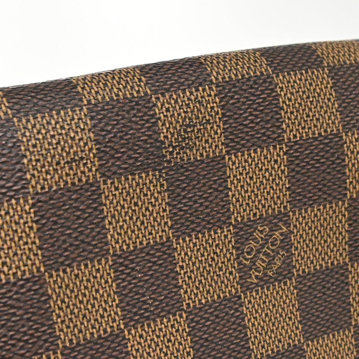 Louis Vuitton Brooklyn Damier Ebene, Brown, Canvas, Shoulder Bag