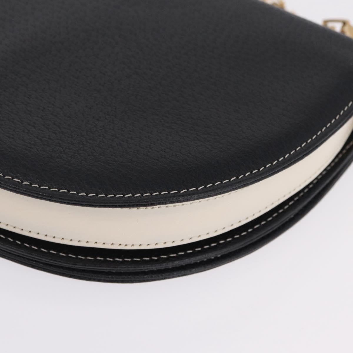 Fendi Shoulder Leather, Black, Leather, Shoulder Bag