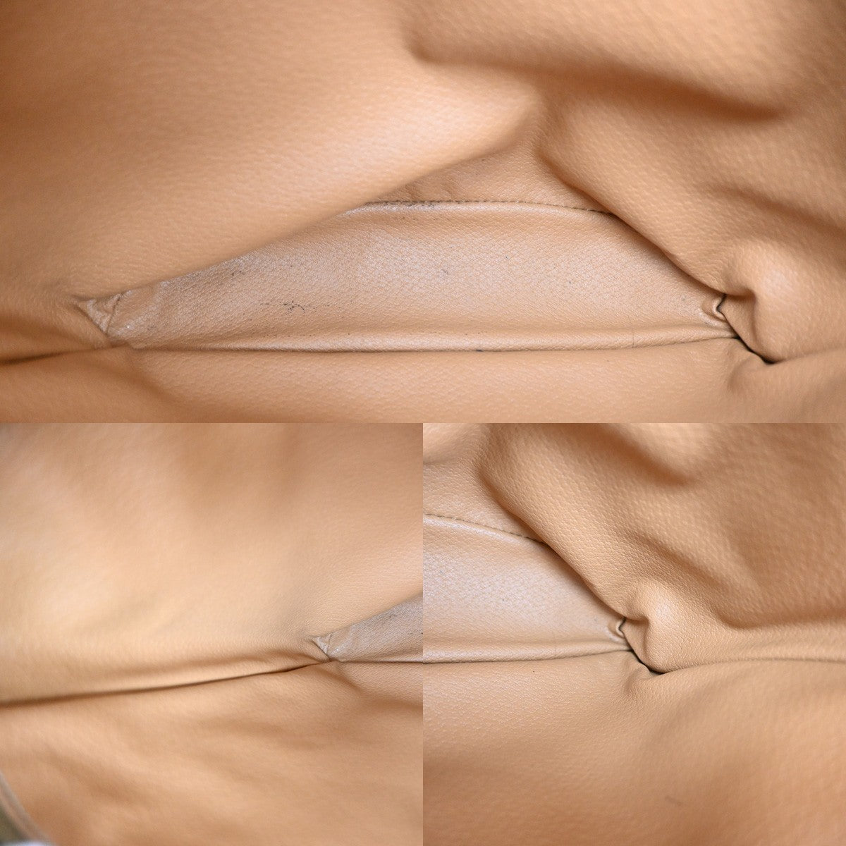 Celine Vintage Macadam Canvas and Leather, Brown, Canvas, Tote Bag