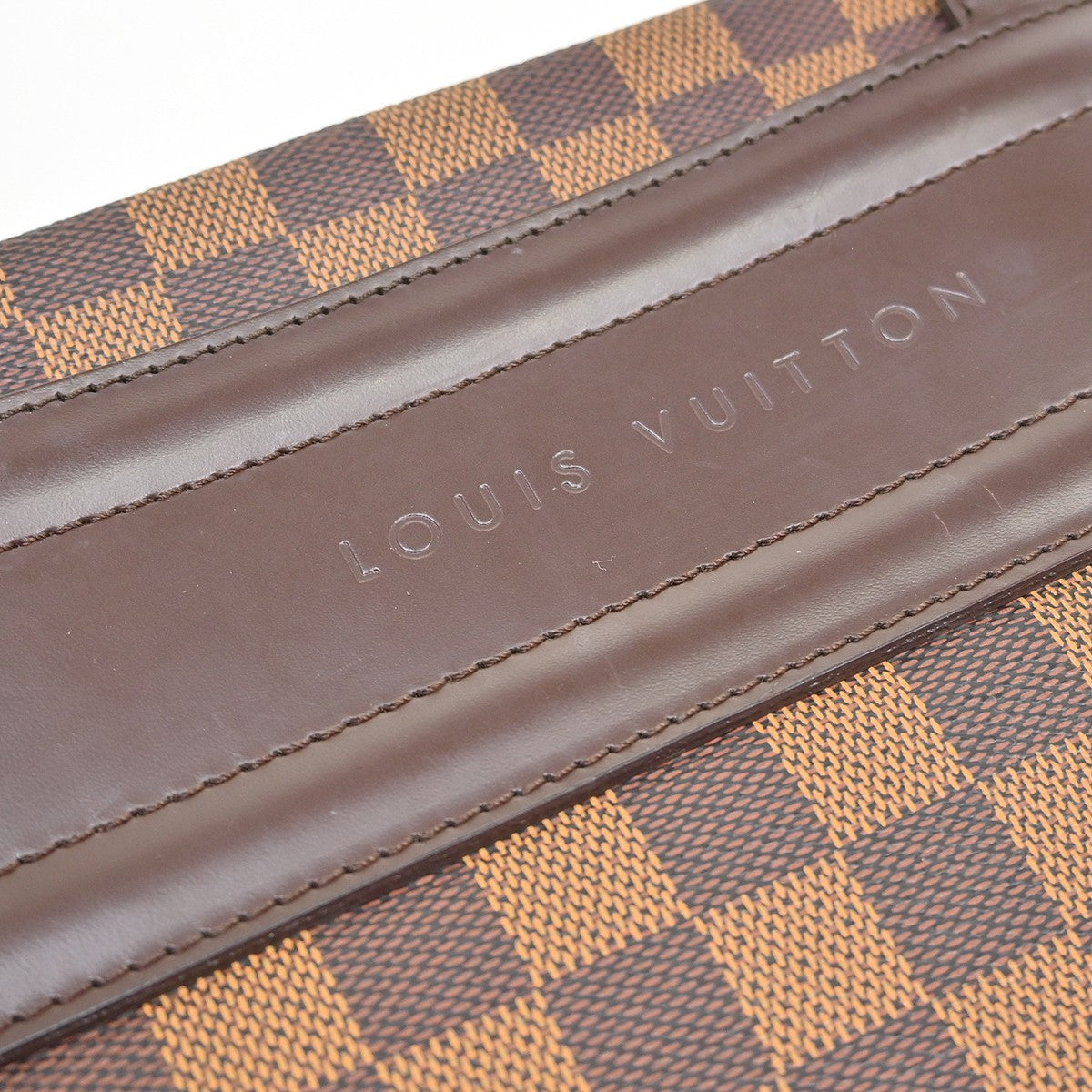 Louis Vuitton Clifton Damier Ebene, Brown, Canvas, Tote Bag