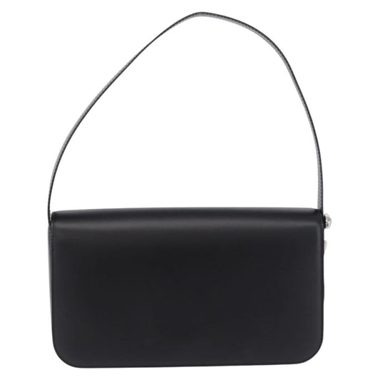 Cartier Panthère Shoulder Leather, Black, Leather, Shoulder Bag