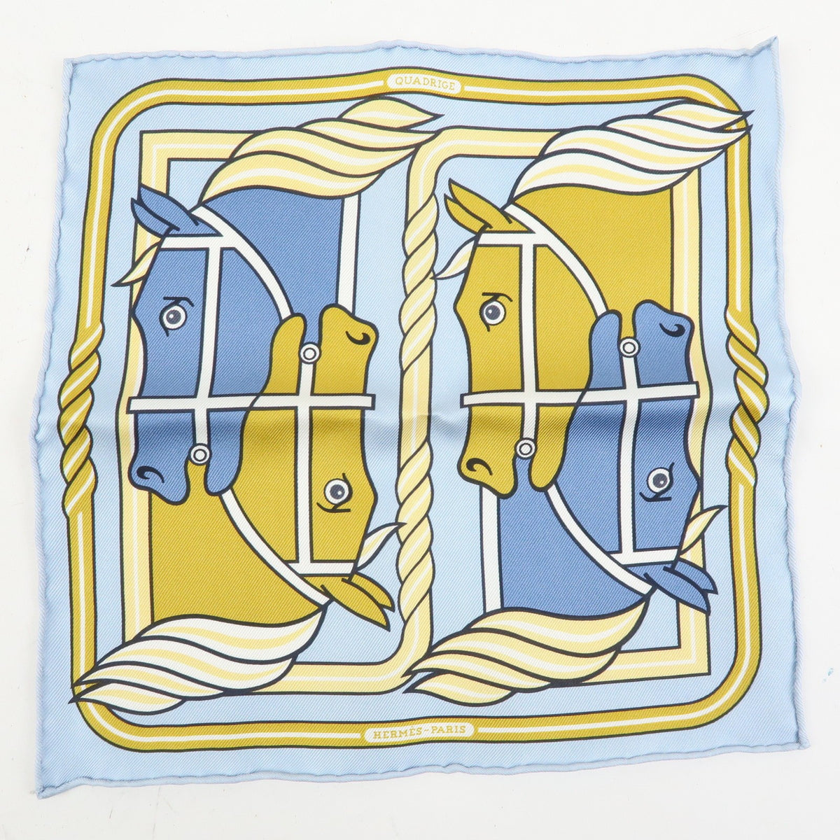 Hermes Carré 42 Silk, Red, Silk, Scarf