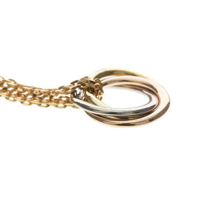 Cartier Trinity Choker 18K Tricolor Gold, Gold, Gold, Necklace
