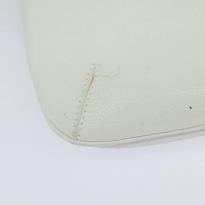 Bvlgari Vintage Leather, White, Leather, Shoulder Bag